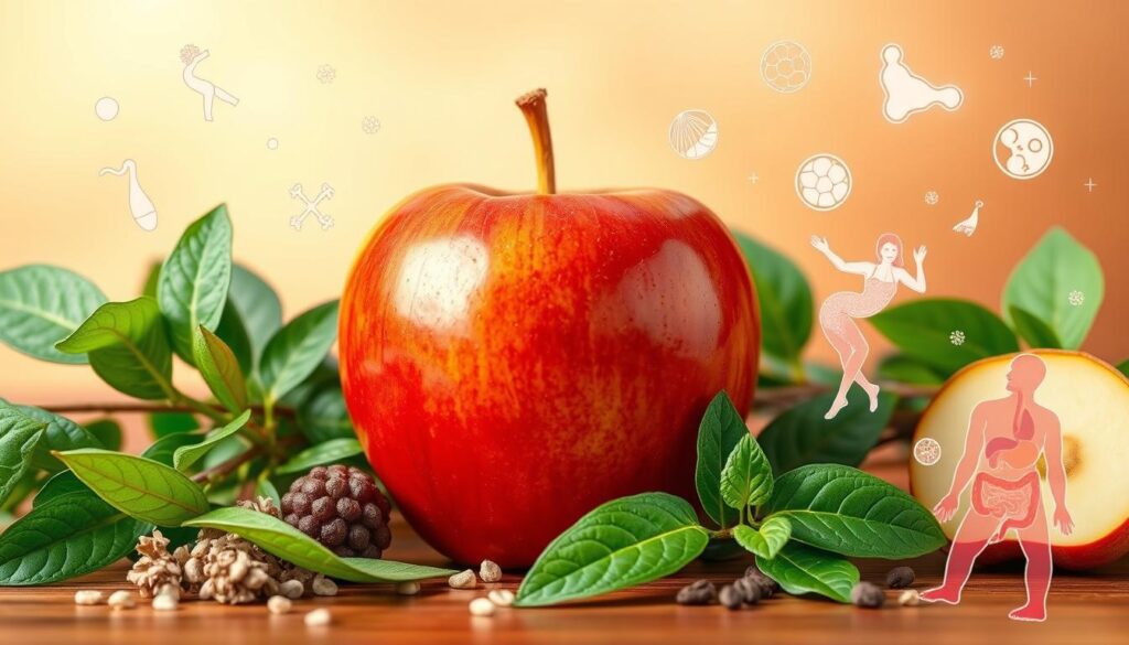 gut health benefits of eating apples