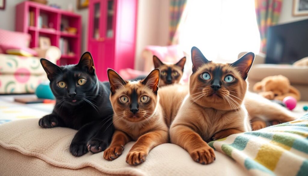 Burmese cats