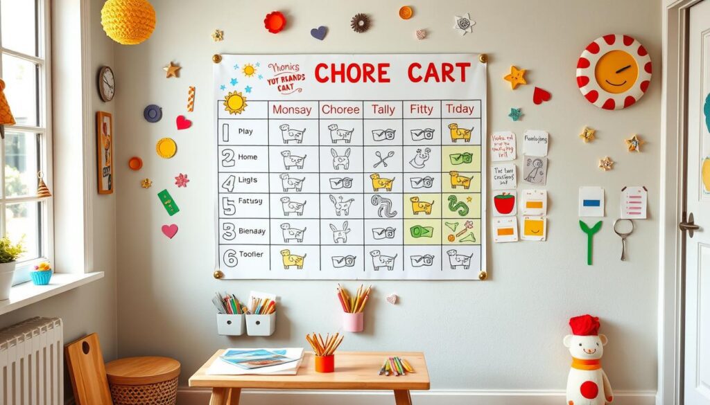 Motivating kids with chore charts