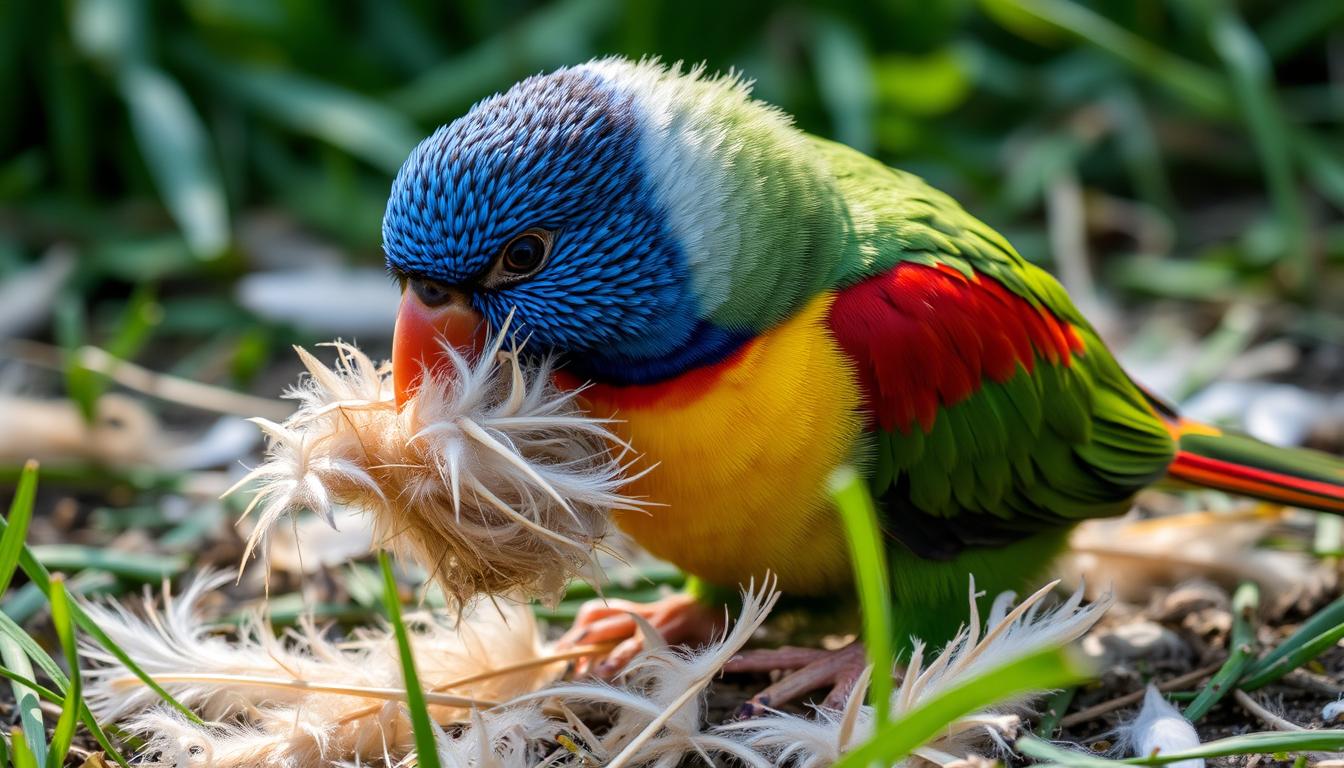 Why is my bird plucking its feathers, and how can I stop it?