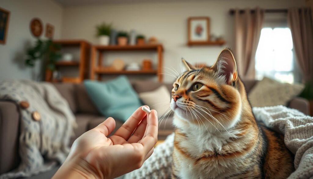 administering medication for cats