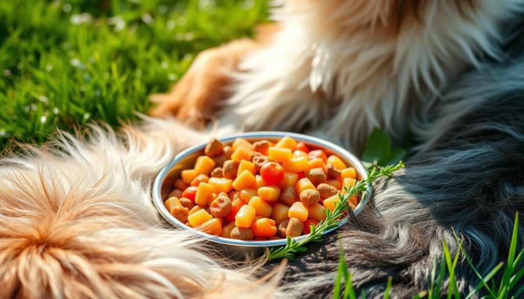 dog food for glossy coat