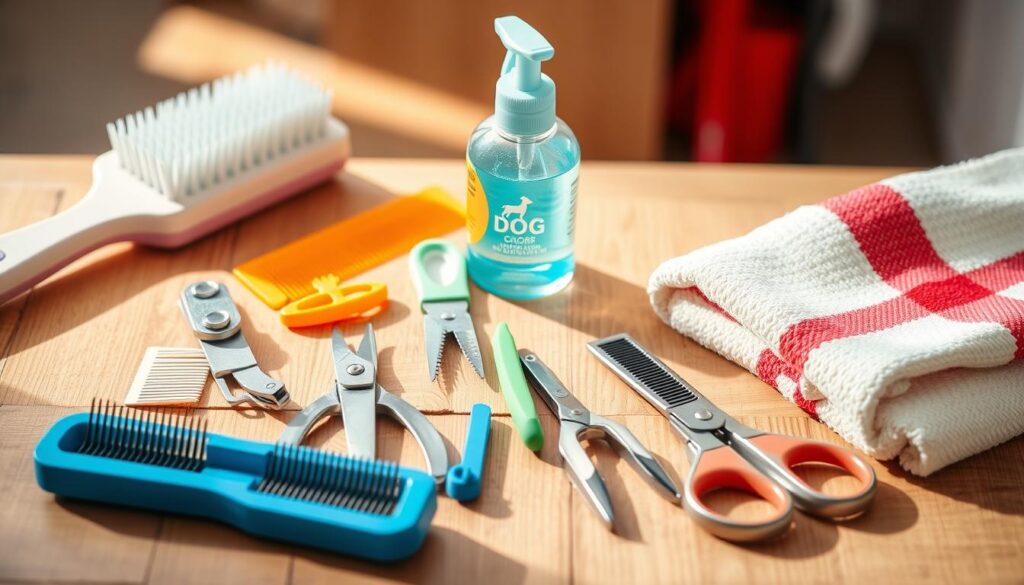 essential dog grooming tools