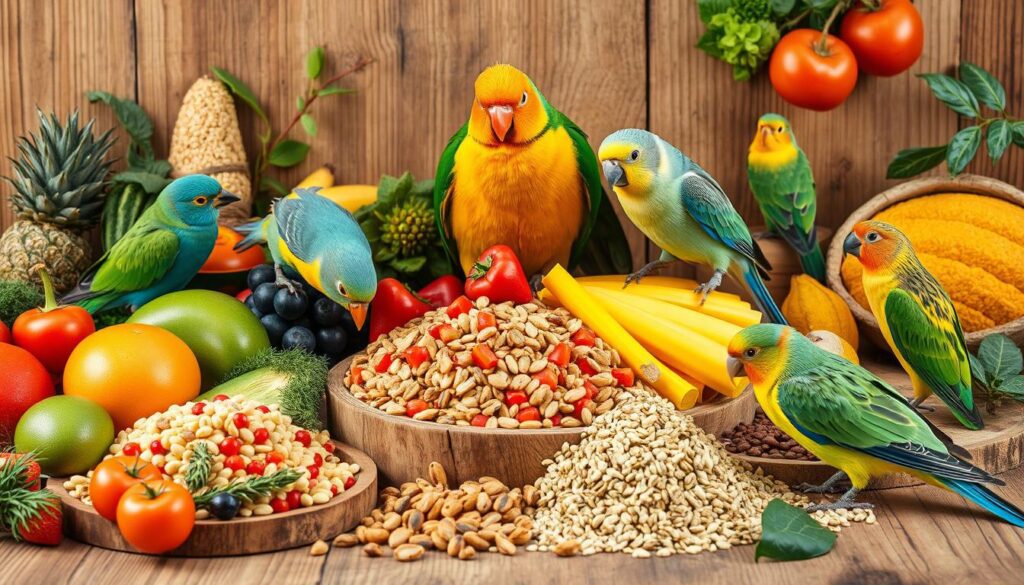 nutrition for pet birds