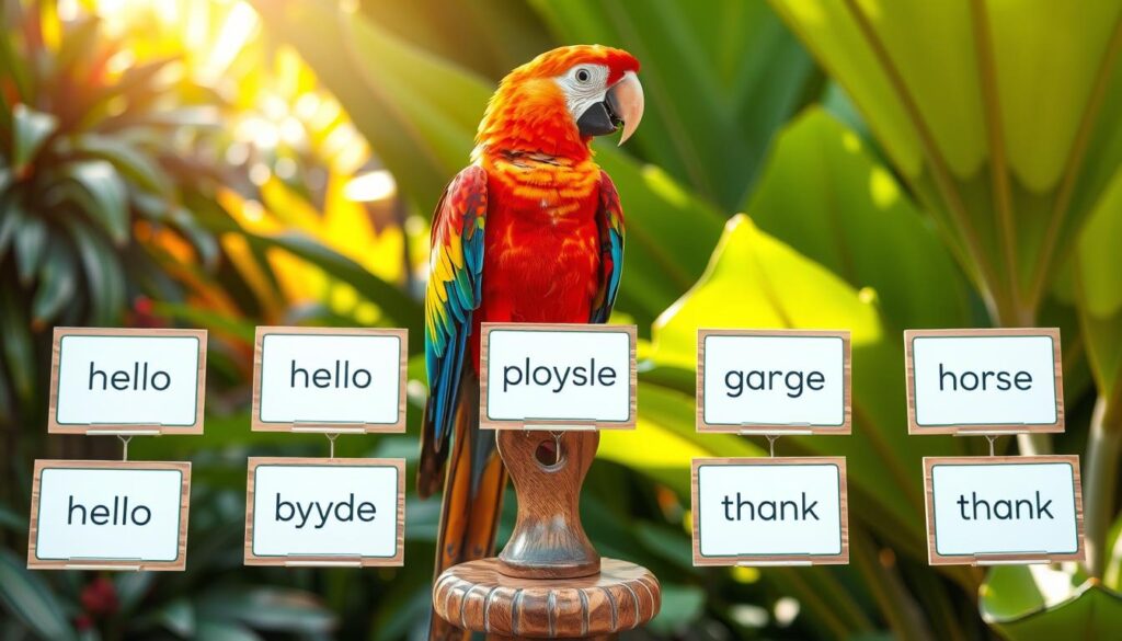 parrot talking guide