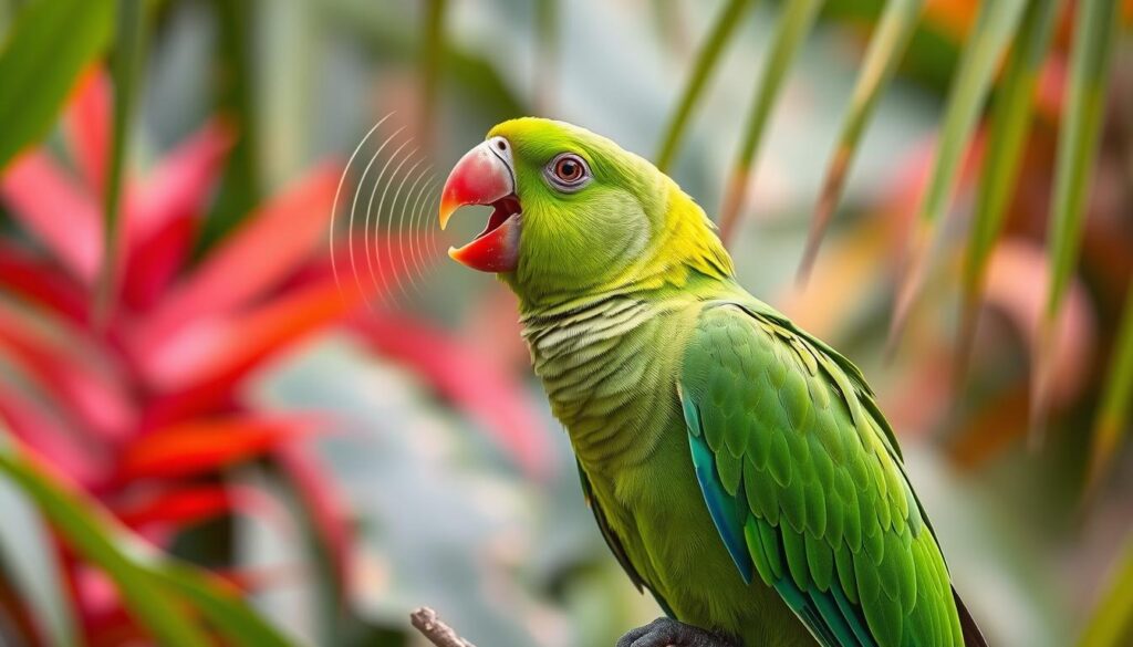 parrot vocalization