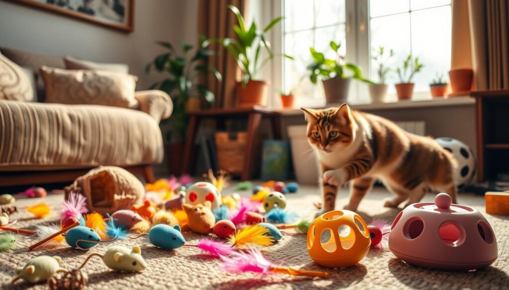 safe cat toys for indoor play