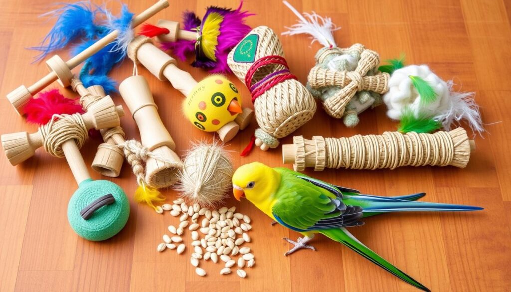 safe materials for bird toys