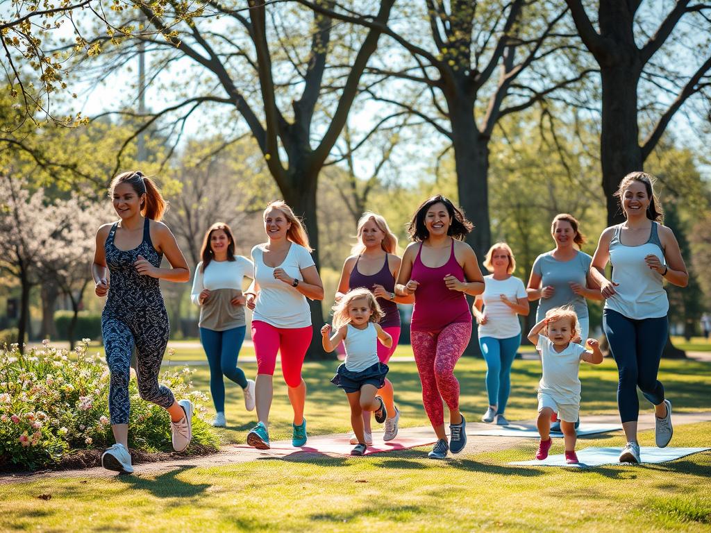 Benefits of fitness for motherhood