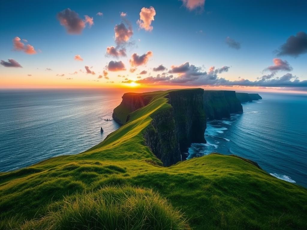 Breathtaking landscapes in Ireland