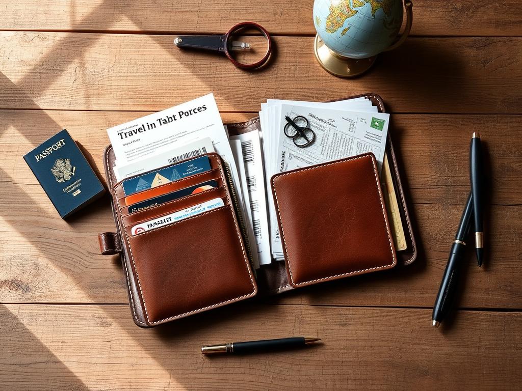 Essential travel documents for a smooth journey