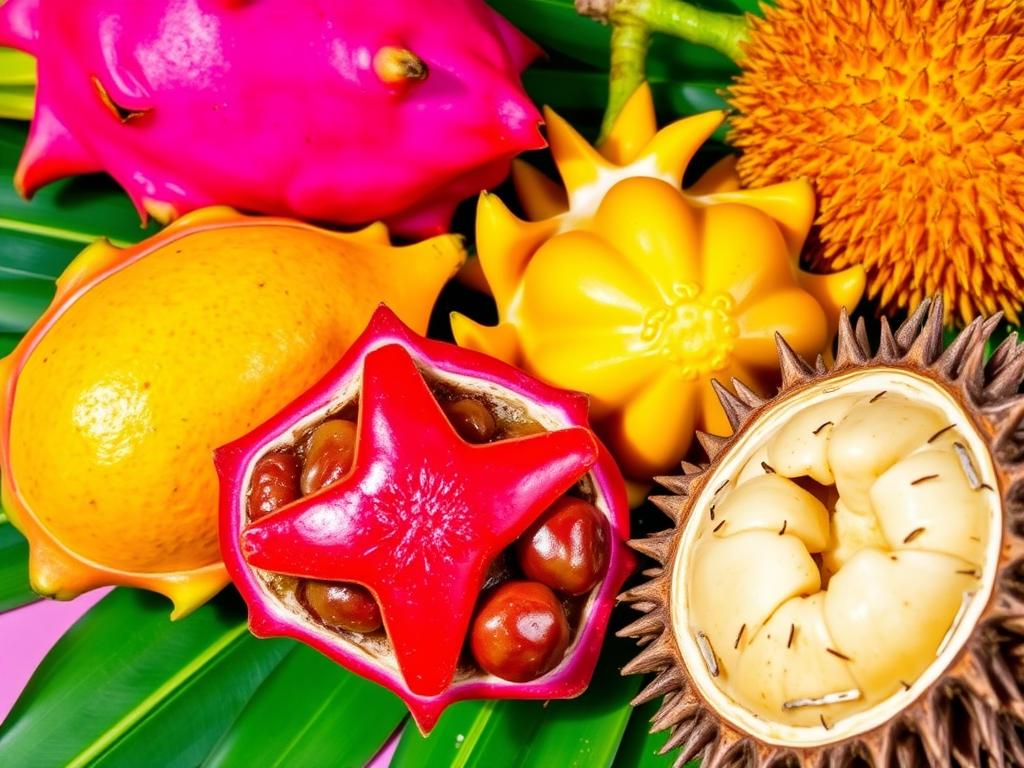 Exotic fruits for adventurous eaters