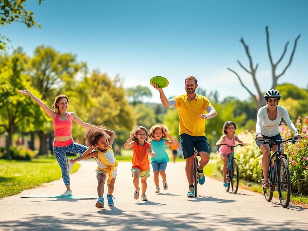 Family fitness activities