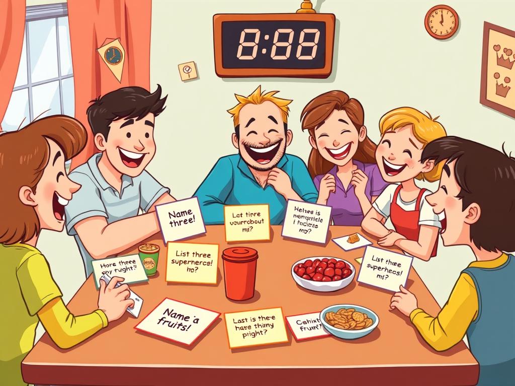 Funny 5 Second Rule Game Questions for Kids & Adults