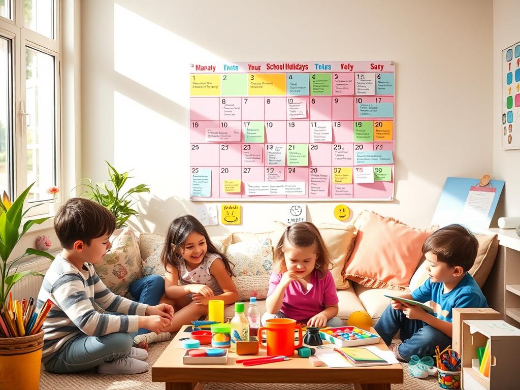 How to Organize Your Children's Activities During School Holidays How to Organize Your Children's Activities During School Holidays