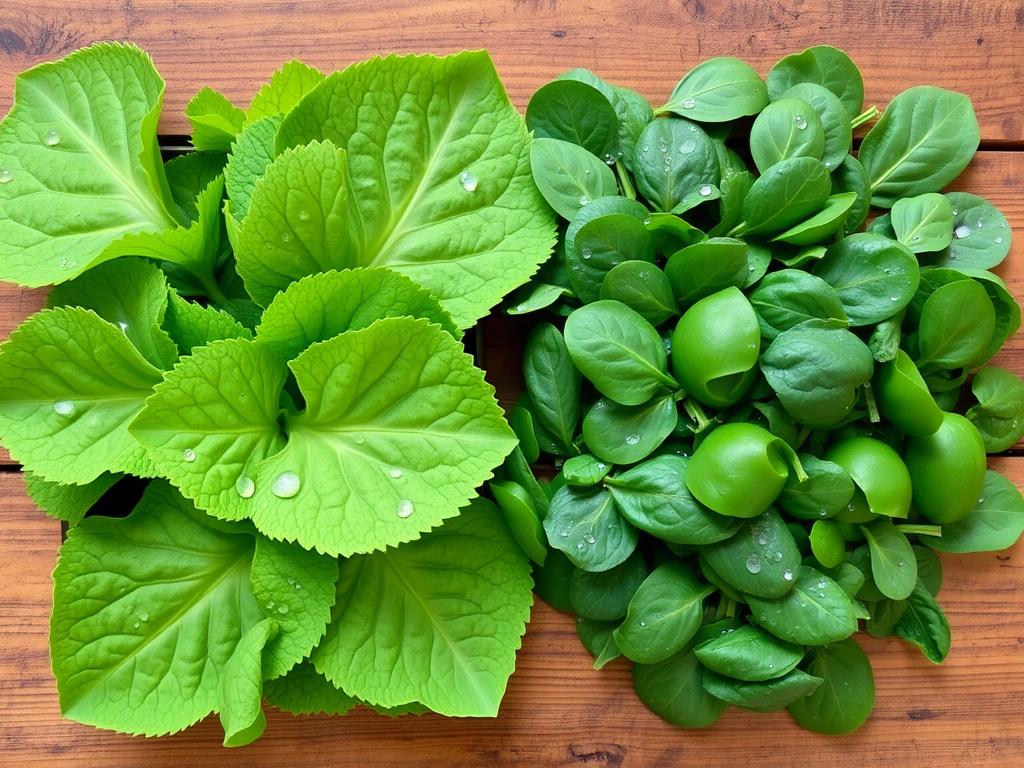 Mallow vs Spinach - Leafy Greens Comparison