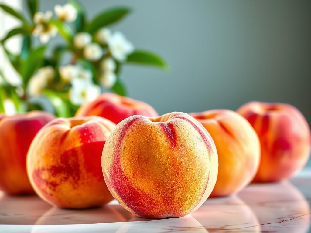 Peaches for Glowing Skin