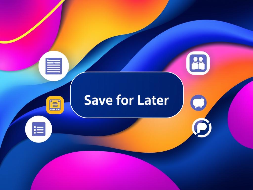 Save for later feature