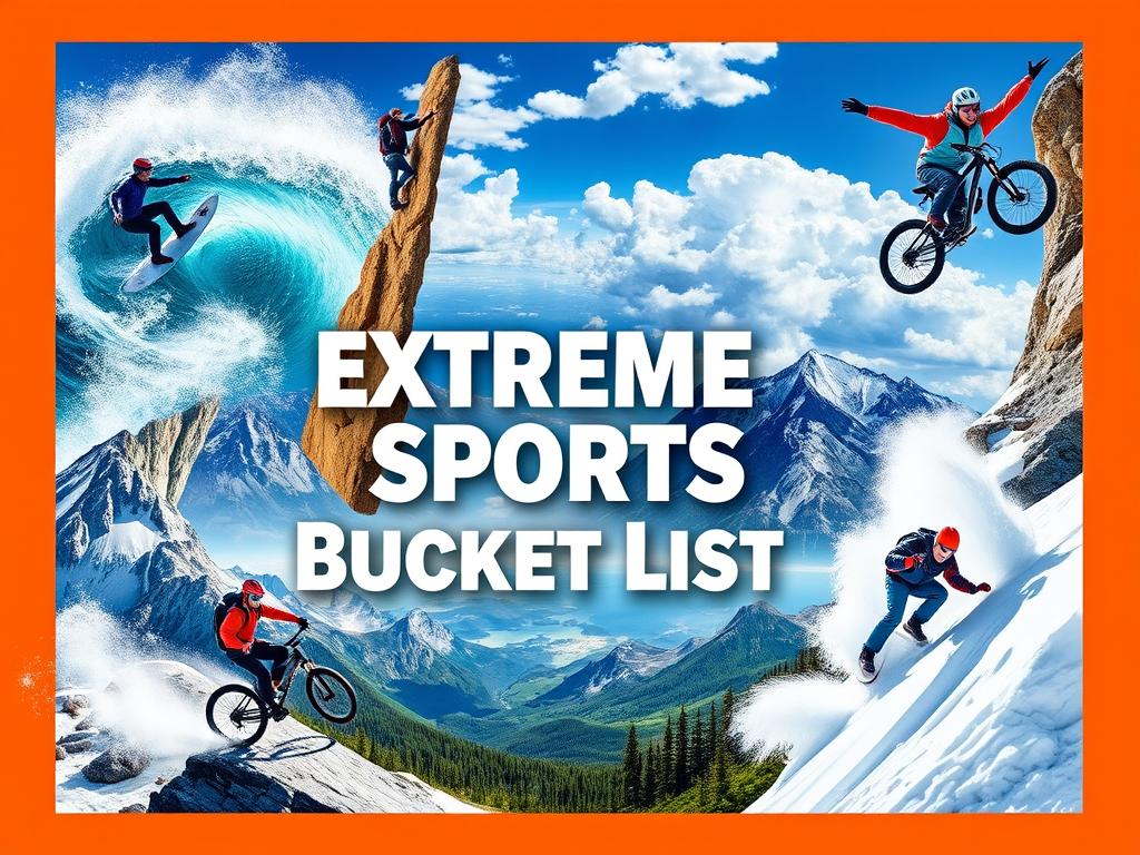 extreme sports bucket list