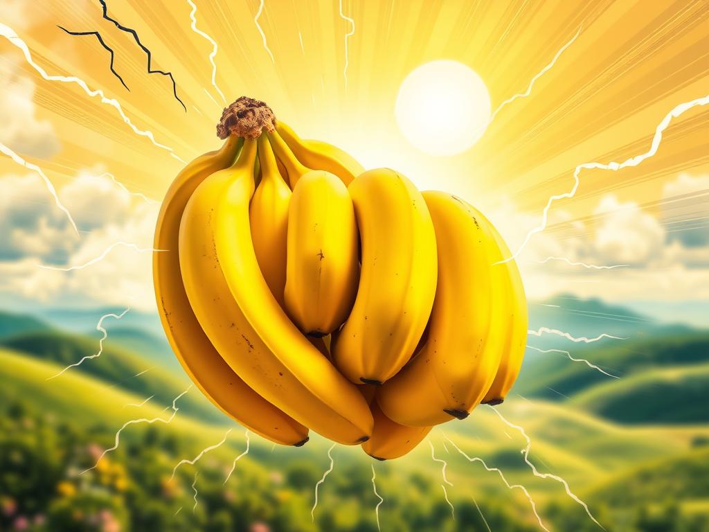 quick energy source from bananas