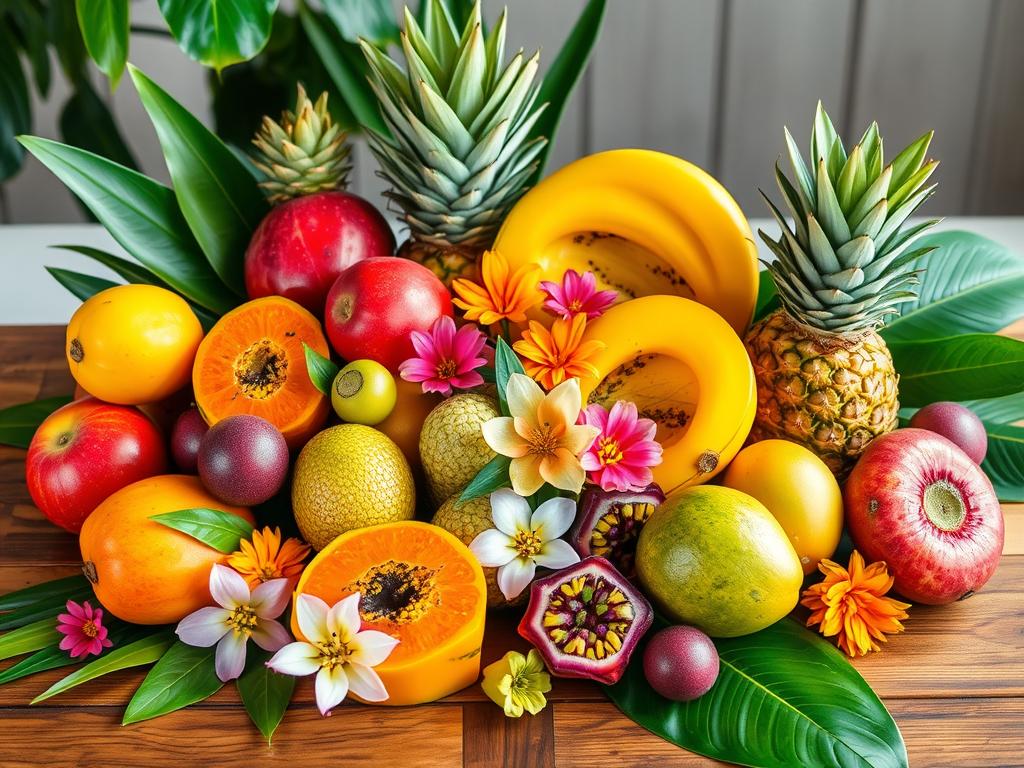 tropical fruit recipes