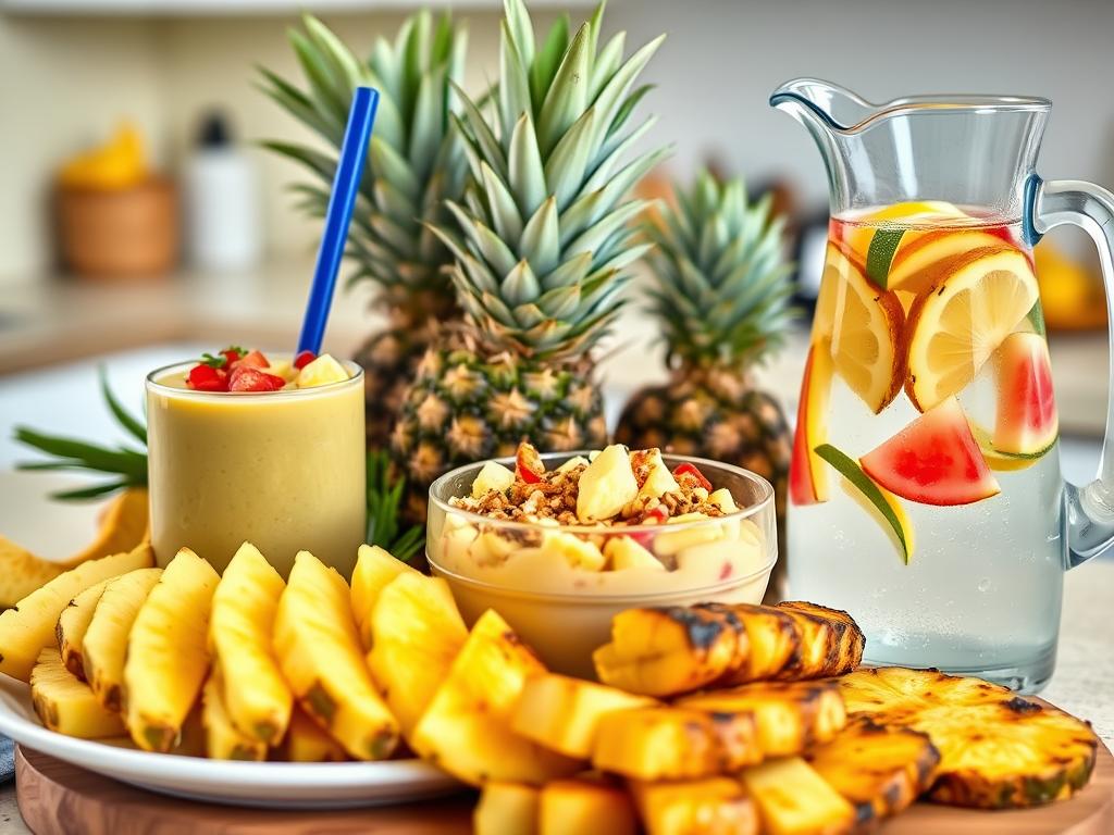 ways to use pineapple in diet