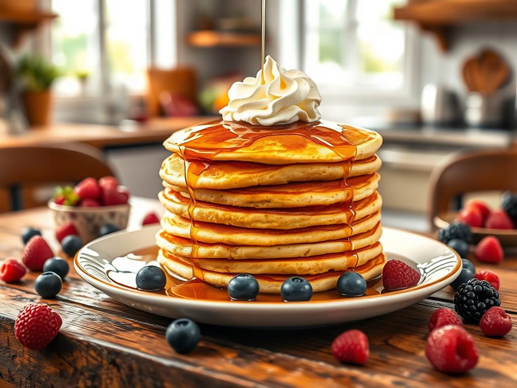 Cooking Pancakes Fluffiness Cooking Pancakes Fluffiness