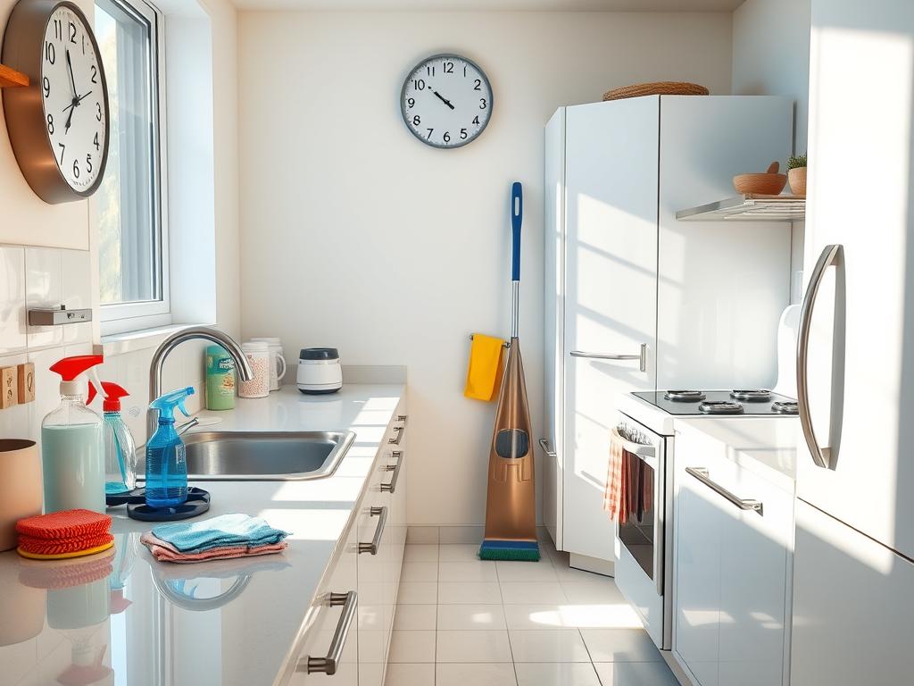 "How to Deep Clean Your Kitchen in Just One Hour