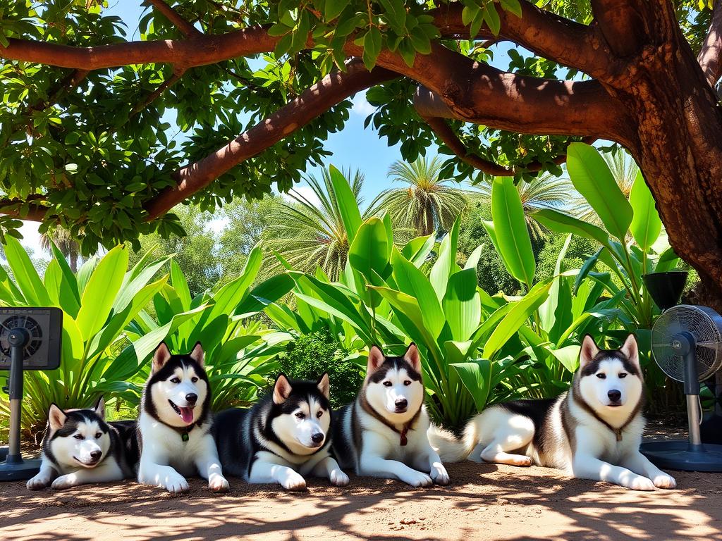 Huskies and Heat Tolerance Huskies and Heat Tolerance