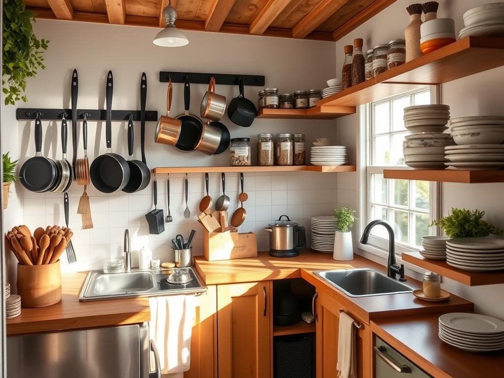 Space-saving kitchen decor Space-saving kitchen decor