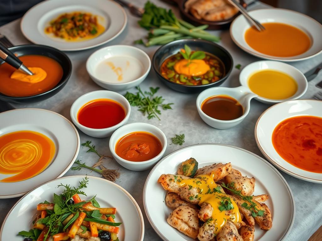 enhance dishes with sauces enhance dishes with sauces