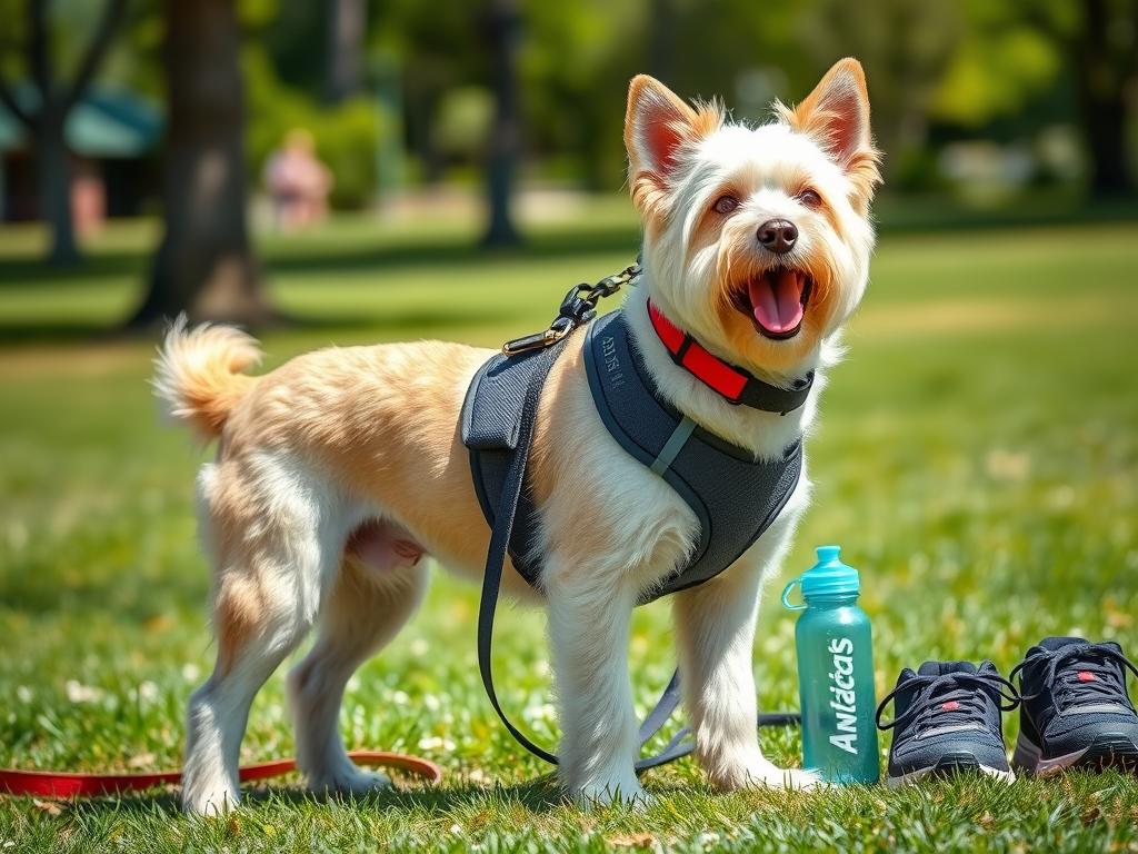 preparing your dog for running