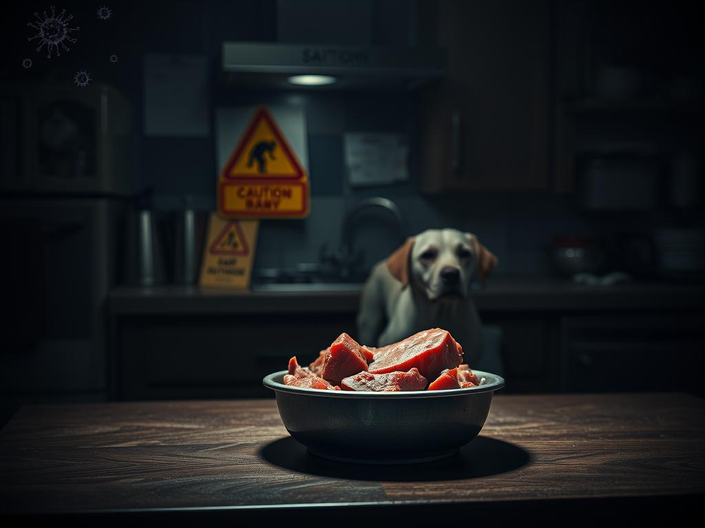 raw dog food risks raw dog food risks