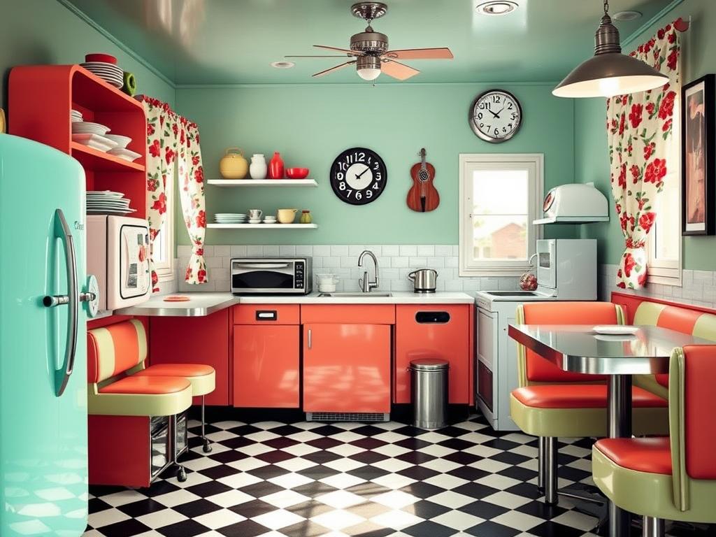 retro kitchen styles